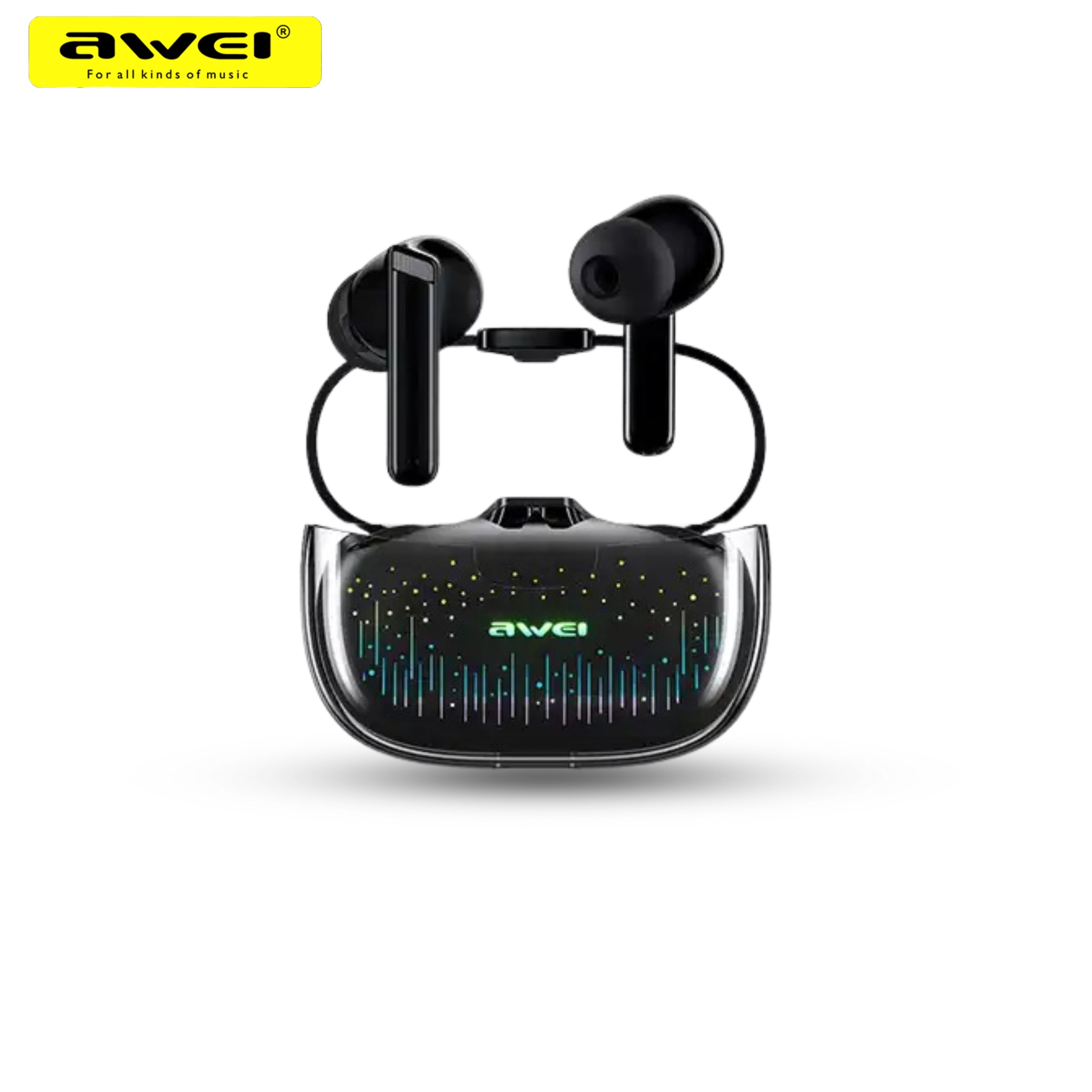 Awei T52 ANC+ENC TWS Bluetooth Gaming Airpods